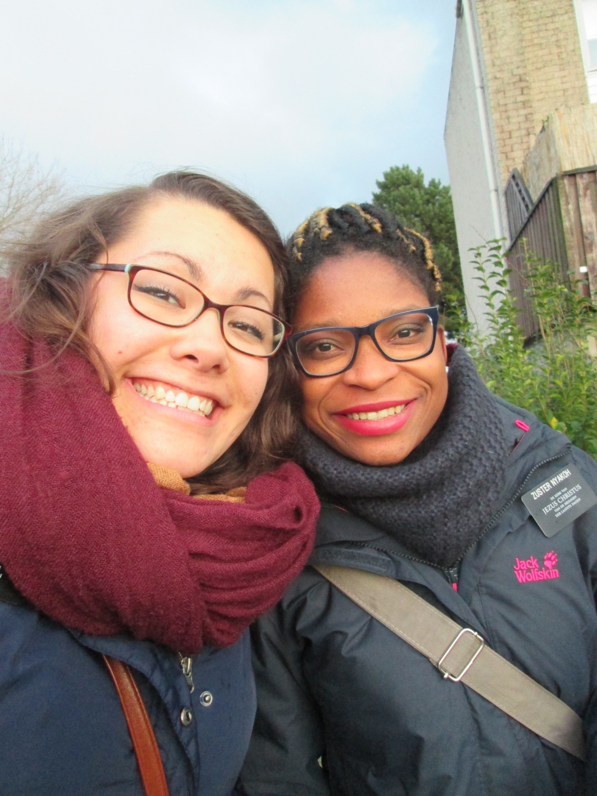 Zr Nyakoh and Jess in Gouda